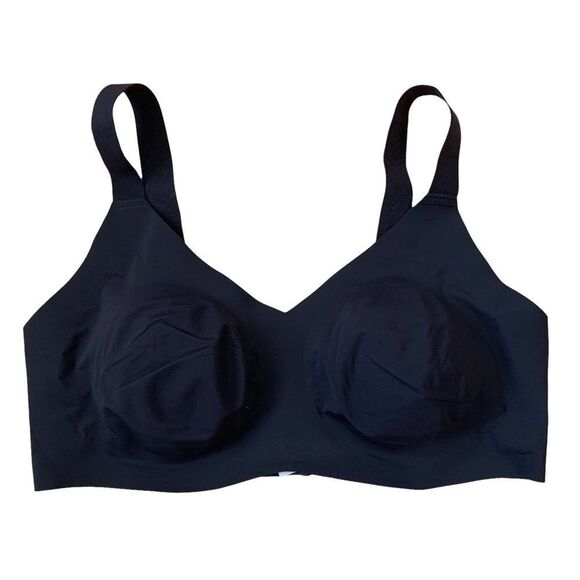Knix Black Padded V Neck Bra - Picture 1 of 5